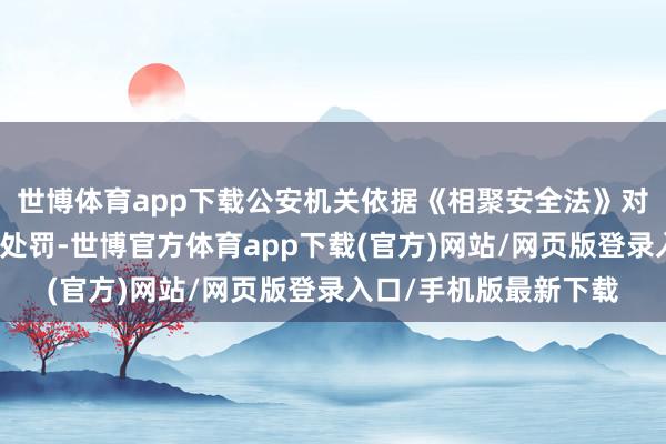 世博体育app下载公安机关依据《相聚安全法》对快手公司进行了劝诫处罚-世博官方体育app下载(官方)网站/网页版登录入口/手机版最新下载