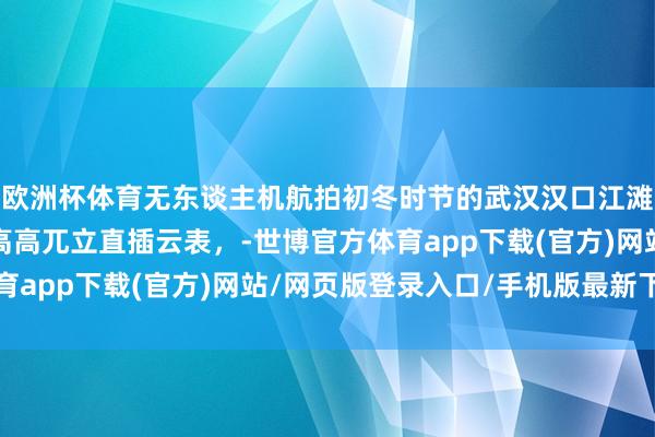 欧洲杯体育无东谈主机航拍初冬时节的武汉汉口江滩，长江岸边高堂大厦高高兀立直插云表，-世博官方体育app下载(官方)网站/网页版登录入口/手机版最新下载