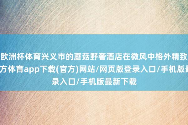欧洲杯体育兴义市的蘑菇野奢酒店在微风中格外精致-世博官方体育app下载(官方)网站/网页版登录入口/手机版最新下载