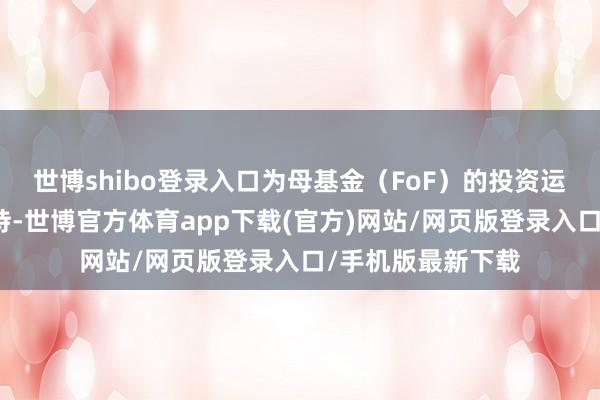 世博shibo登录入口为母基金（FoF）的投资运作提供全场所支持-世博官方体育app下载(官方)网站/网页版登录入口/手机版最新下载
