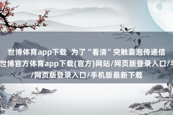 世博体育app下载  为了“看清”突触囊泡传递信息的动态经由-世博官方体育app下载(官方)网站/网页版登录入口/手机版最新下载