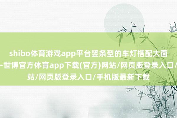 shibo体育游戏app平台竖条型的车灯搭配大面积的后挡风玻璃-世博官方体育app下载(官方)网站/网页版登录入口/手机版最新下载
